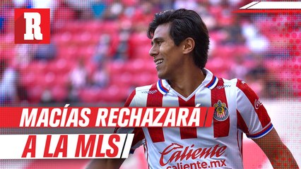 JJ Macías rechazará por segunda ocasión a la MLS; ya había declinado oferta de Chicago