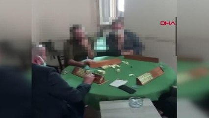 KOCAELİ KAHVEHANEDE OYUN OYNAYAN 8 KİŞİ YAKALANDI