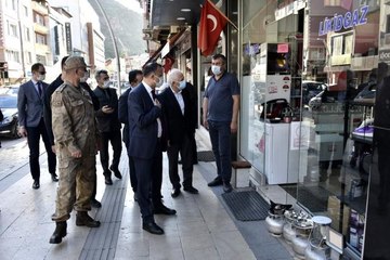 Gümüşhane'de 'tam kapanma' denetimi