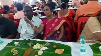 வித்தியாசமான கல்யாண விருந்து | Different wedding food