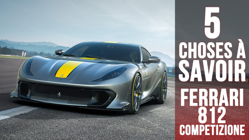 812 Competizione, 5 choses à savoir sur...