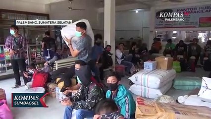 Pemudik Padati PO Bus Di Tengah Larangan Mudik