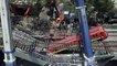 Drone Footage Shows Metro Carriages Lifted From Mexico City