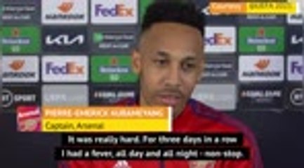 Aubameyang opens up on life with malaria