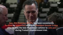 Sen. Mitt Romney Booed at Utah GOP Convention