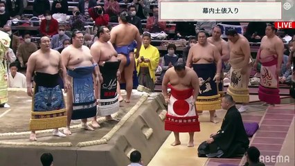 Haru 2021, Makuuchi - Day 2 (Part 01)