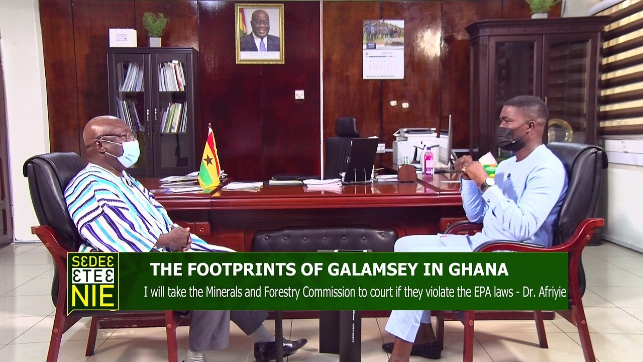 The Footprints of Galamsey in Ghana  - Sedea etee nie on Adom TV(4-5-21)