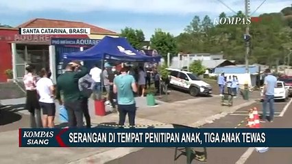 Terjadi Serangan di Tempat Penitipan Anak di Santa Catarina Brazil, 3 Anak Tewas