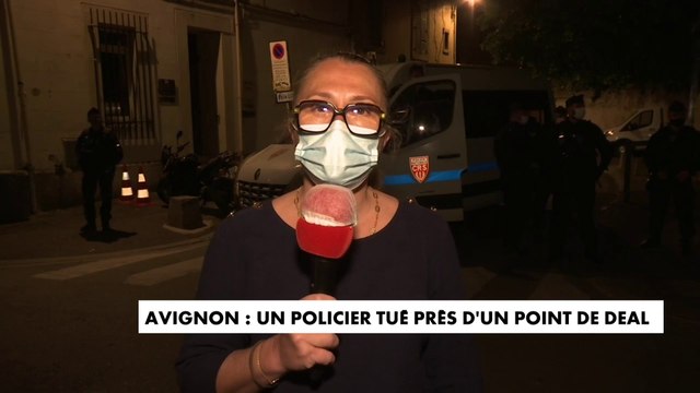 Policier tué à Avignon : l'auteur des coups de feu en fuite