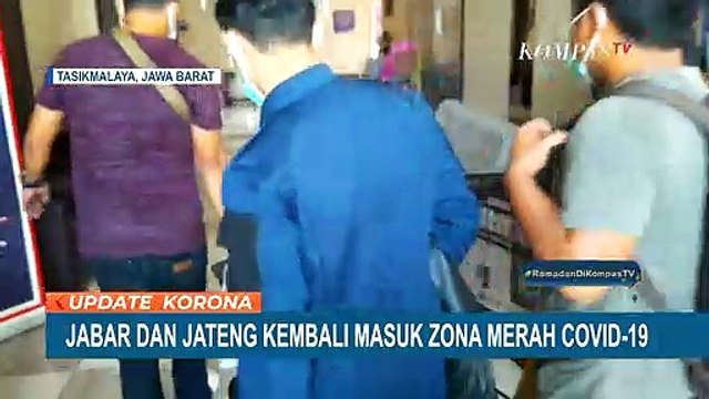 Jawa Barat dan Jawa Tengah Kembali Masuk Zona Merah Corona