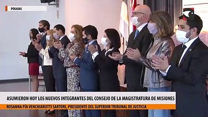 Asumieron hoy los nuevos integrantes del Consejo de la Magistratura de Misiones