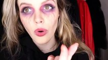 Easy And Quick Vampire Makeup Tutorial For Halloween - Last Minute Halloween Makeup For Beginners