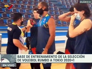 Selección Nacional de Voleibol está en ruta de entrenamiento para enaltecer a Venezuela en los JJOO