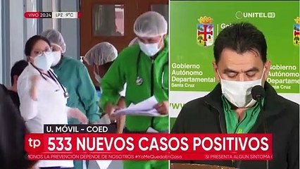 Santa Cruz tiene 533 nuevos positivos de Covid-19 y los activos se elevan a 6.930