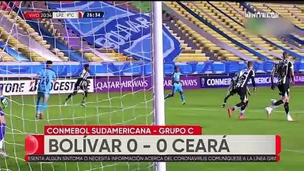 Bolívar se aplaza en casa tras empatar con Ceará sin goles