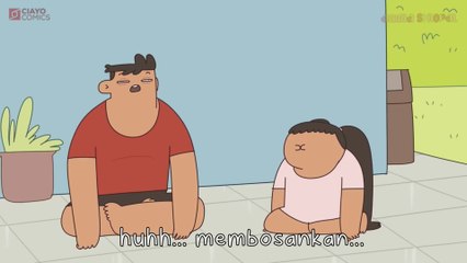 Kartun Lucu - Karna Su Sayang (Cover)