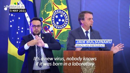 Brazil's Bolsonaro links pandemic to 'biological warfare'