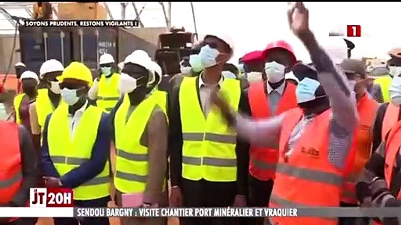Diagnostic des travaux du Port Minéralier-Vraquier de Sendou : Le ministre Alioune Ndoye se réjouit des avancées, mais des défis demeurent