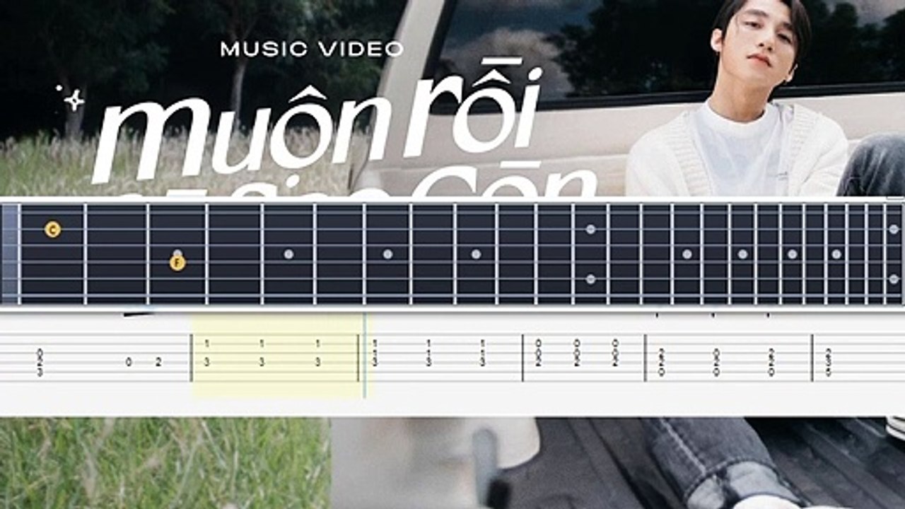 Tab Guitar Muộn rồi mà sao còn
