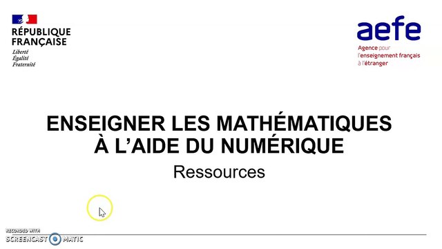 M9 Bloc 3 Enseigner les Mathématiques à l'aide du numérique