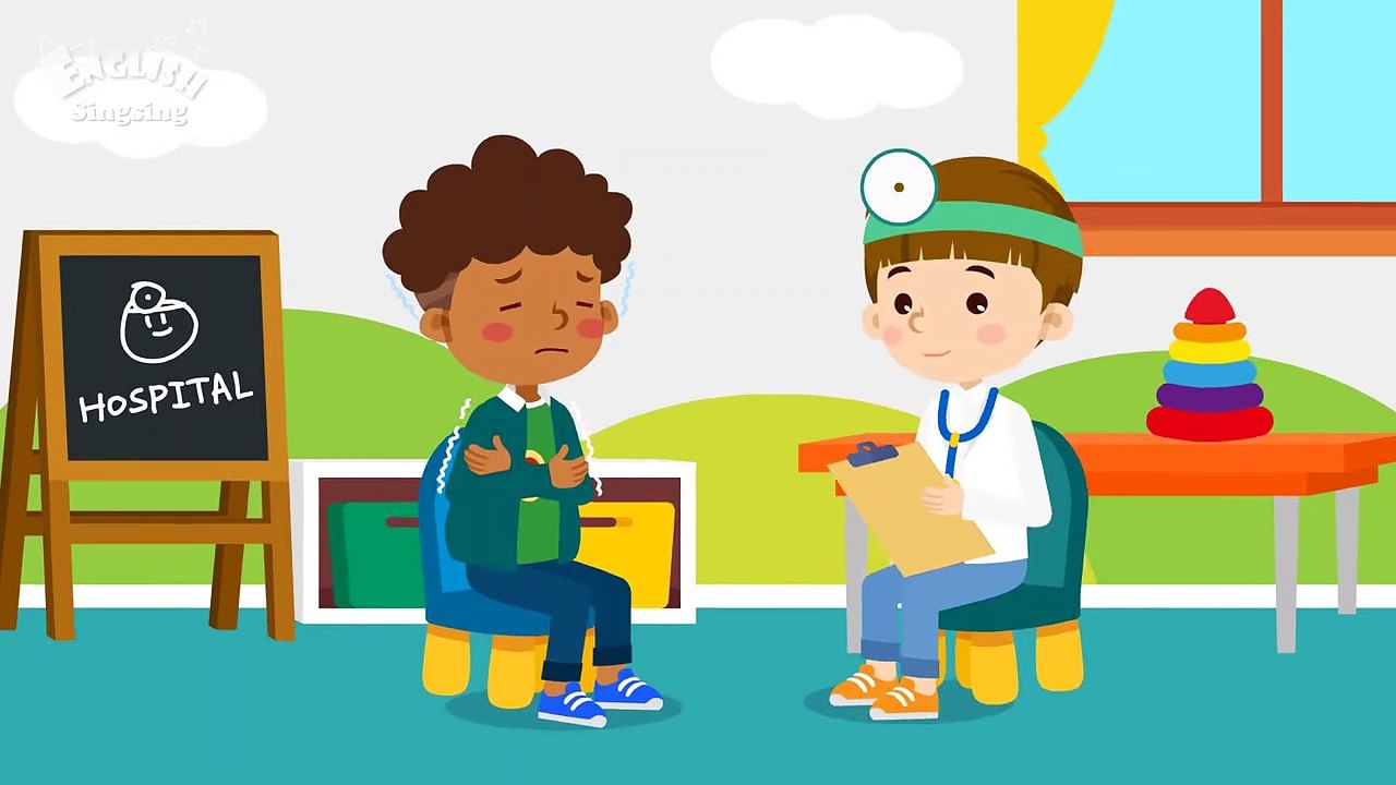 Kids Vocabulary - Health Problems - Hospital Play - Learn English For Kids