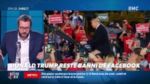 #Magnien, la chronique des réseaux sociaux : Donald Trump reste banni de Facebook - 06/05
