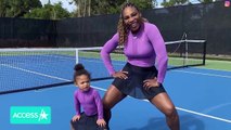 Serena Williams, Olympia & Her Doll Wear Matching Swimsuits
