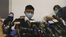 Joshua Wong sentenciado a 10 meses de cárcel por participar en concentración