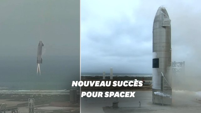 La fusée Starship de SpaceX réussit son atterrissage, une première