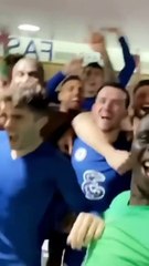 Así fueron los festejos del chelsea por el pase a la final de la Champions League