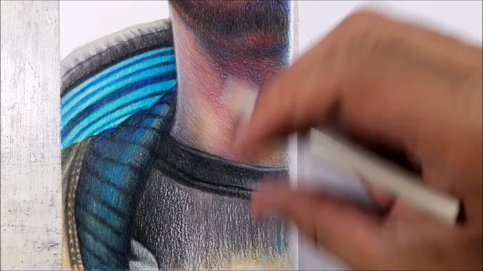 Drawing Cyberpunk 2077 - V - Woa Art