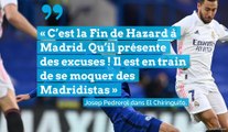 Eden Hazard pris pour cible par la presse espagnole  après l'élimination du Real Madrid
