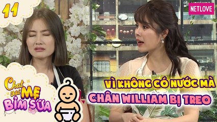 Tâm Sự Mẹ Bỉm Sữa - Tập 11: Dương Cẩm Lynh bầu 4 tháng vẫn đi đóng phim, rơi xuống sông bị động thai