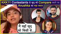 Anushka Sen Reacts On Being Youngest In KKK11 | Reacts On Doing Stunts With Divyanka, Arjun & Others