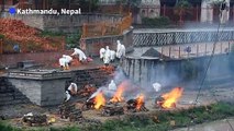 Covid victims cremated as Nepal suffers virus surge