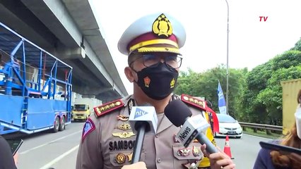 Viral Video Pekerja Protes Penyekatan di Tol Cikarang Barat, Ini Kata Polisi