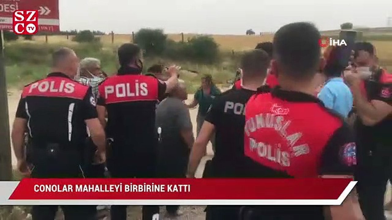 "Conolar" mahalleyi birbirine kattı