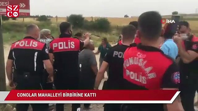 Conolar mahalleyi birbirine kattı