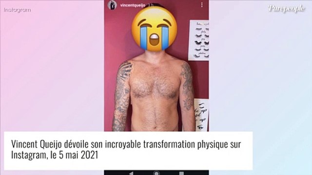 Vincent Queijo métamorphosé physiquement : son incroyable avant/après