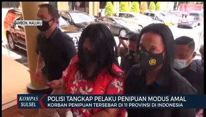 Polisi Tangkap Pelaku Penipuan Modus Amal