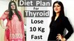 Thyroid Diet Plan For Weight Loss In Hindi | Weight Loss Thyroid Diet Plan In Hindi|Lose Weight Fast