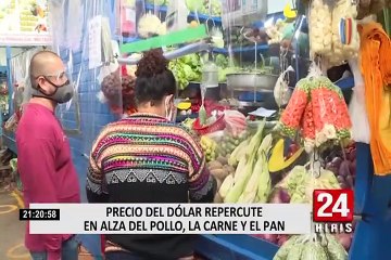 Tải video: Alza del dólar repercute en precio de pollo, carne, arroz y más alimentos de la canasta básica familiar