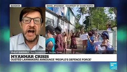 Myanmar's anti-junta unity government forms 'people's defence force'