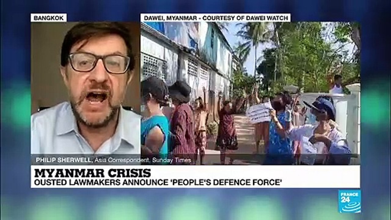 Myanmar's anti-junta unity government forms 'people's defence force'