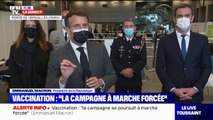 Vaccination: Emmanuel Macron annonce que les rendez-vous non pris seront 