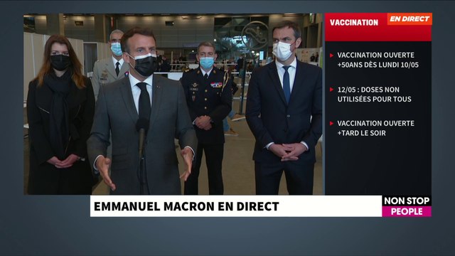 « A partir du 12 mai », Emmanuel Macron annonce qu'il sera possible de réserver un rendez-vous prévu pour le lendemain