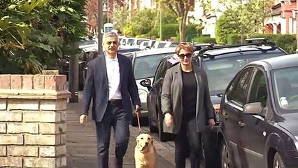 Sadiq Khan casts election votes