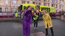 Nicola Sturgeon votes in Scottish Parliament elections as local elections take place across UK