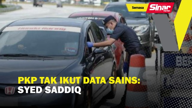 PKP tak ikut data sains: Syed Saddiq