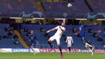 Karim Benzema When luck betrays you vs Chelsea 2021 HD